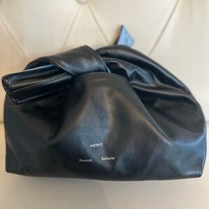 Proenza Schouler x Merit Reversible Leather Knotted Handbag NWOT